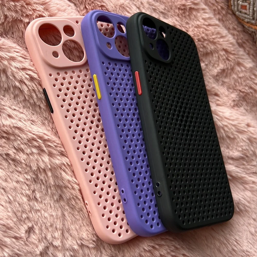 For iPhone 13 phone case with heat dissipation